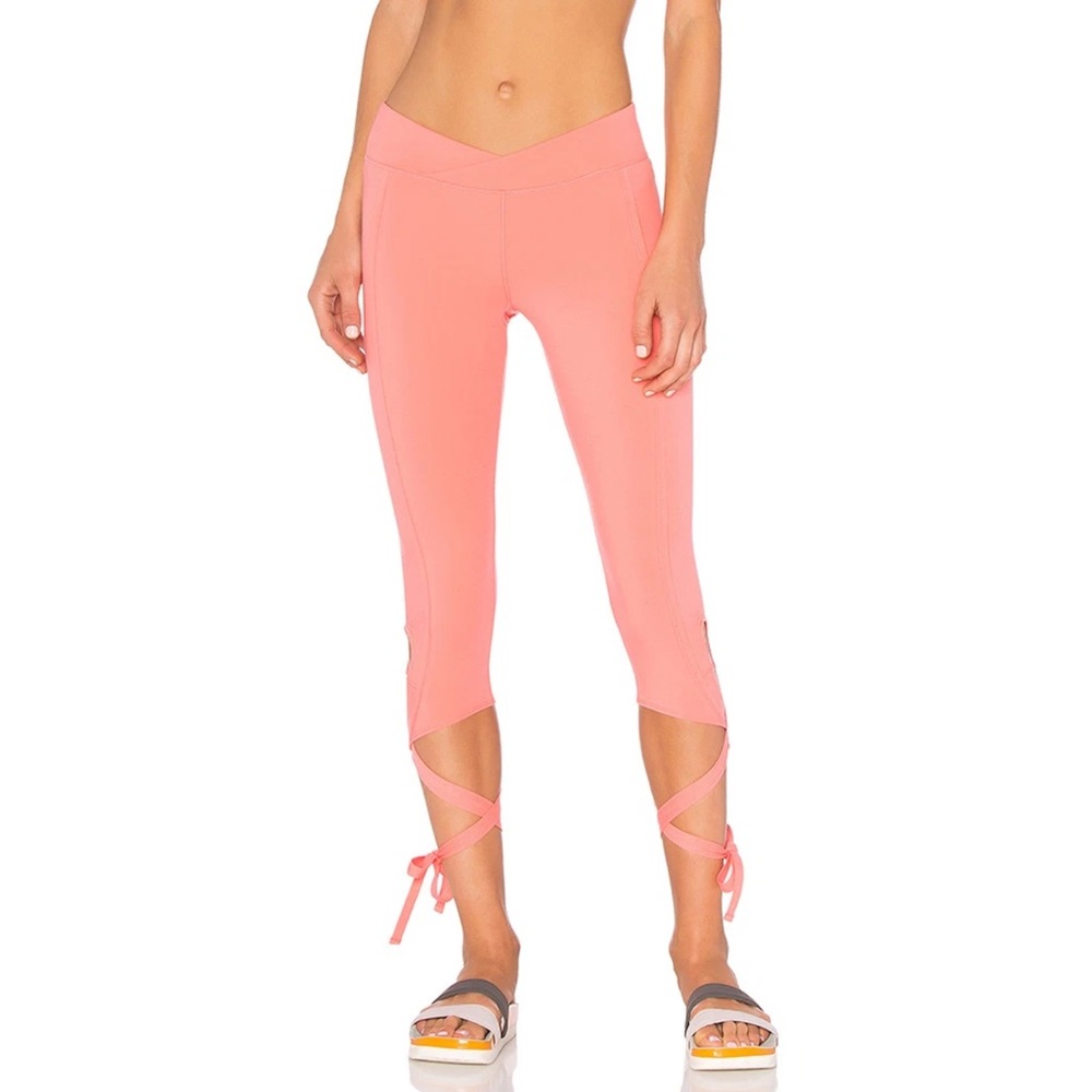 Free People Movement Turnout Yoga Capris in Moonshadow